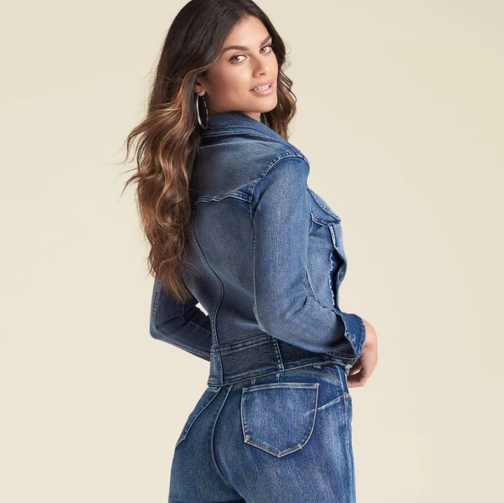 Venus Blue Denim Jacket - Picture 4 of 7